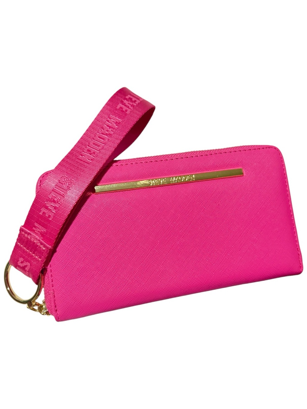 Steve Madden Hot Pink Wallet Wrist Strap